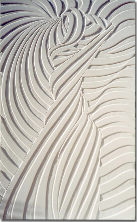 danse; danseuse; bas-rlief en staff; bas relief de flore devalicourt;