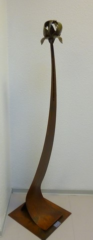 l'automne; sculpture en bronze; flore devalicourt