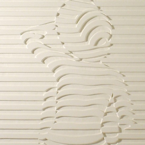 bas-relief en staff, flore de valicourt