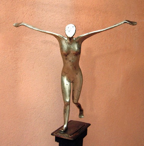 sculpture bronze; flore de valicourt
