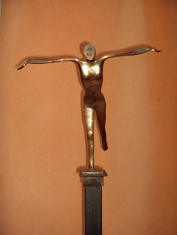 sculpture bronze; flore de valicourt
