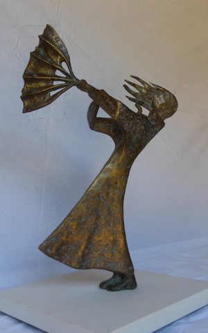 tornade; sculpture bronze; flore de valicourt
